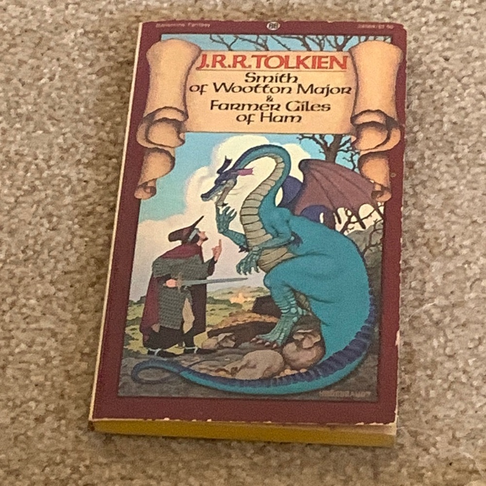 J R R Tolkien smith of wonton major